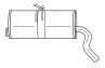 Глушитель выхлопных газов конечный SIGAM 20607