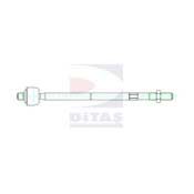 Осевой шарнир, рулевая тяга DITAS A2-2775