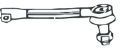 Наконечник поперечной рулевой тяги FRAP 1614