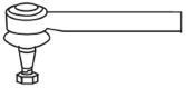 Наконечник поперечной рулевой тяги FRAP 737