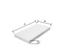 Фильтр, воздух во внутренном пространстве GOODWILL AG 264 CF