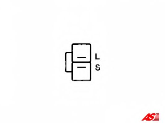 Ремкомплект, выпрямитель генератора AS-PL LR180741B