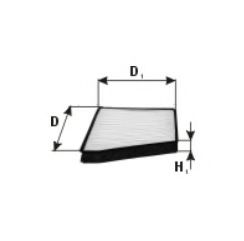 Фильтр, воздух во внутренном пространстве MANN-FILTER K1011
