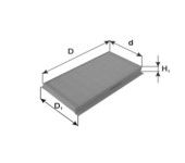 Фильтр, воздух во внутренном пространстве MANN-FILTER K1096
