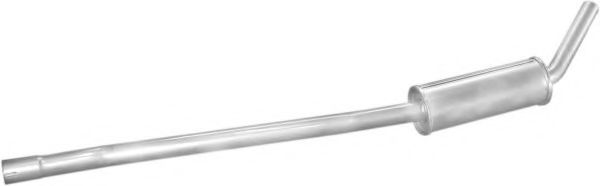 Средний глушитель выхлопных газов POLMO 1106