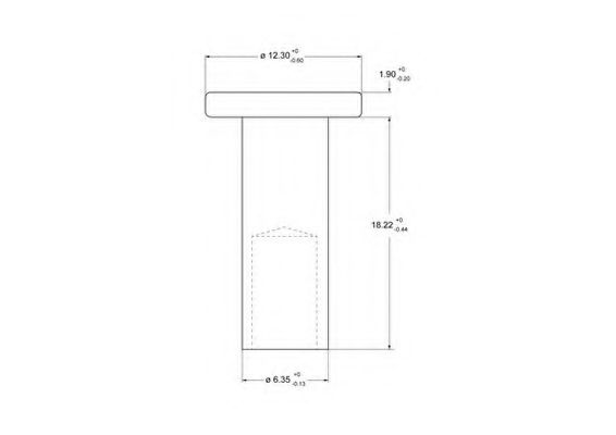 Заклепка, накладки барабанного тормоза FERODO 91010