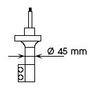 Амортизатор KYB 332056