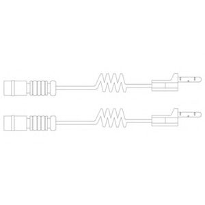 Контрольный контакт, контроль слоя тормозных колодок DELPHI LZ0116