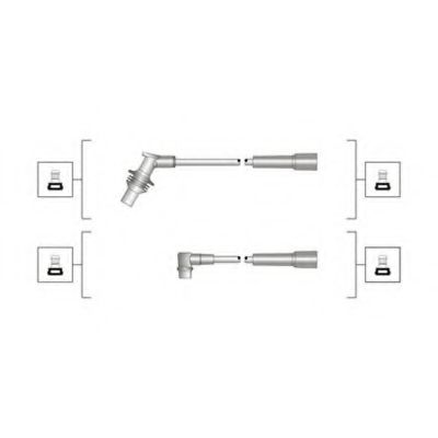 Комплект проводов зажигания MAGNETI MARELLI 941319170030