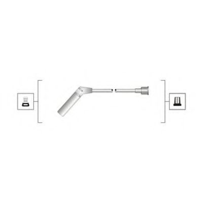 Комплект проводов зажигания MAGNETI MARELLI 941319170061