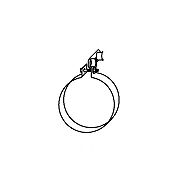 Кронштейн, глушитель TESH 430220