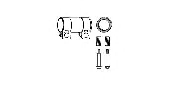 Монтажный комплект, катализатор HJS 82 23 4431