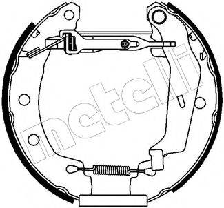 Комплект тормозных колодок METELLI 51-0061