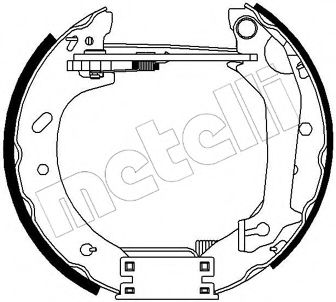 Комплект тормозных колодок METELLI 51-0202