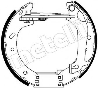 Комплект тормозных колодок METELLI 51-0238