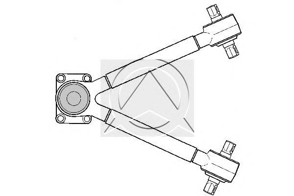 Рычаг независимой подвески колеса, подвеска колеса SIDEM 44049
