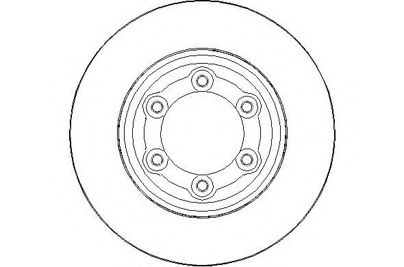 Тормозной диск NATIONAL NBD1584