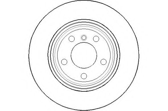 Тормозной диск NATIONAL NBD1593