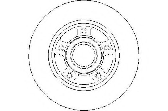 Тормозной диск NATIONAL NBD1777