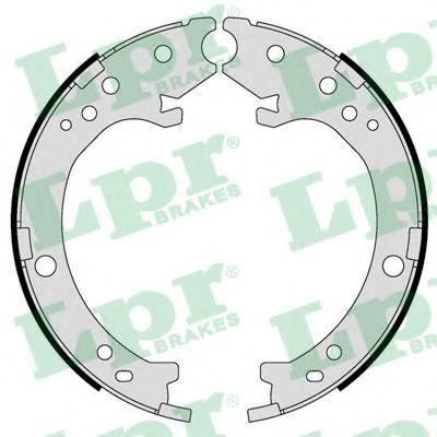 Комплект тормозных колодок, стояночная тормозная система LPR 09410