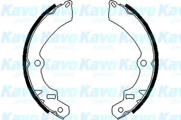 Комплект тормозных колодок KAVO PARTS BS-8905