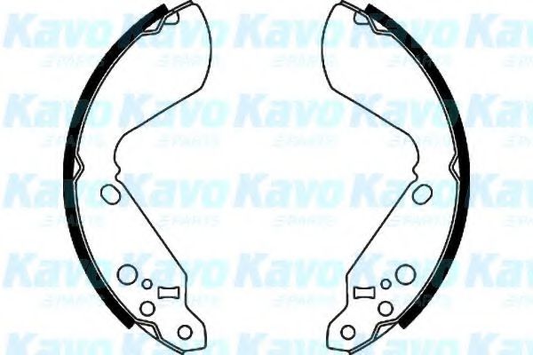 Комплект тормозных колодок KAVO PARTS BS-8911