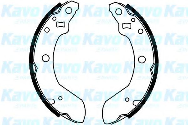Комплект тормозных колодок KAVO PARTS BS-8919