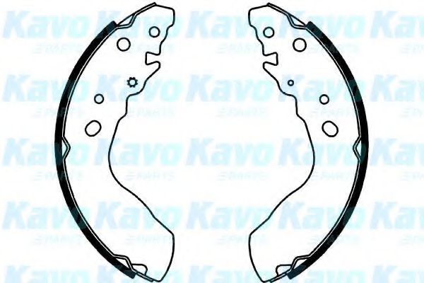 Комплект тормозных колодок KAVO PARTS BS-8923
