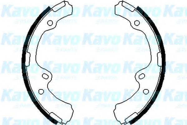 Комплект тормозных колодок KAVO PARTS BS-9916