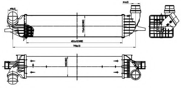 Интеркулер NRF 30312