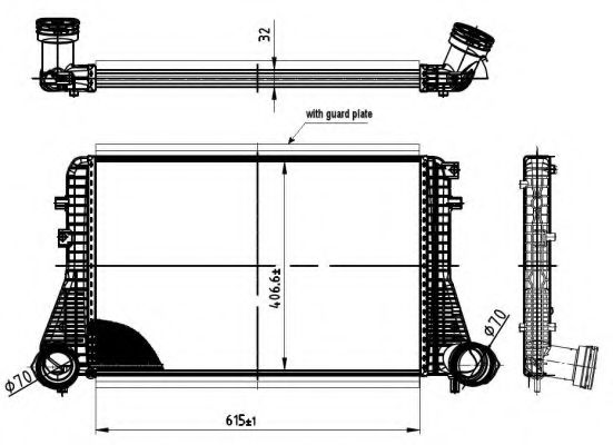 Интеркулер NRF 30454