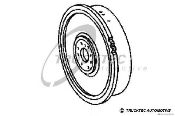 Зубчатый венец, маховик TRUCKTEC AUTOMOTIVE 02.11.015