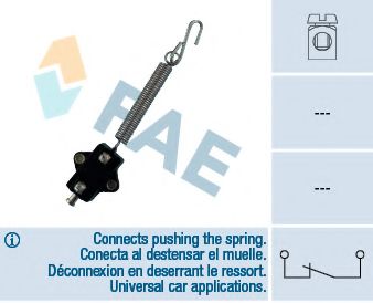 Выключатель фонаря сигнала торможения FAE 23020