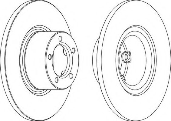 Тормозной диск NECTO WN246