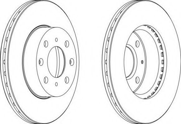 Тормозной диск NECTO WN673