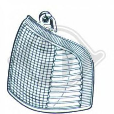 Фонарь указателя поворота DIEDERICHS 1412073