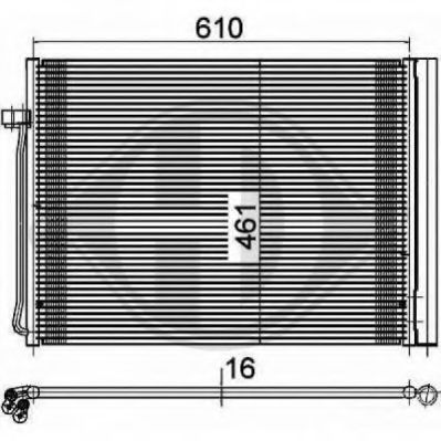 Конденсатор, кондиционер DIEDERICHS 8129100