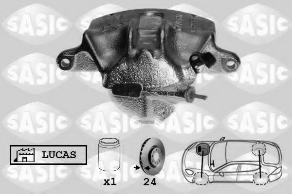 Тормозной суппорт SASIC SCA4043