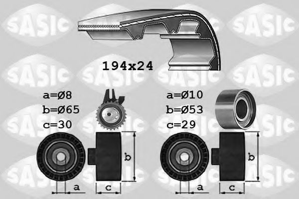 Комплект ремня ГРМ SASIC 1756027