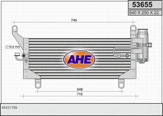 Конденсатор, кондиционер AHE 53655