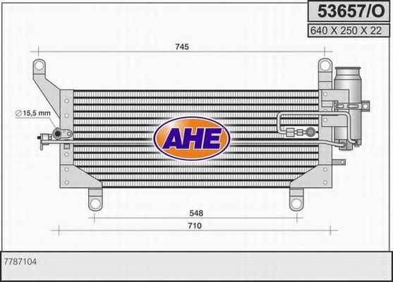 Конденсатор, кондиционер AHE 53657/O