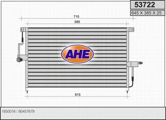 Конденсатор, кондиционер AHE 53722