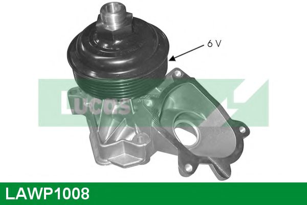 Водяной насос LUCAS ENGINE DRIVE LAWP1008