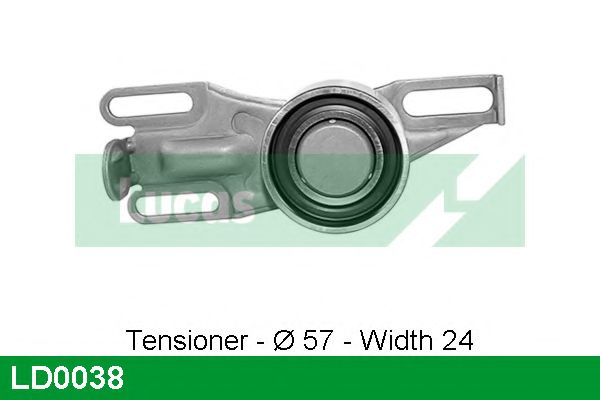 Натяжной ролик, ремень ГРМ LUCAS ENGINE DRIVE LD0038