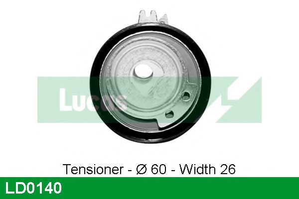 Натяжной ролик, ремень ГРМ LUCAS ENGINE DRIVE LD0140