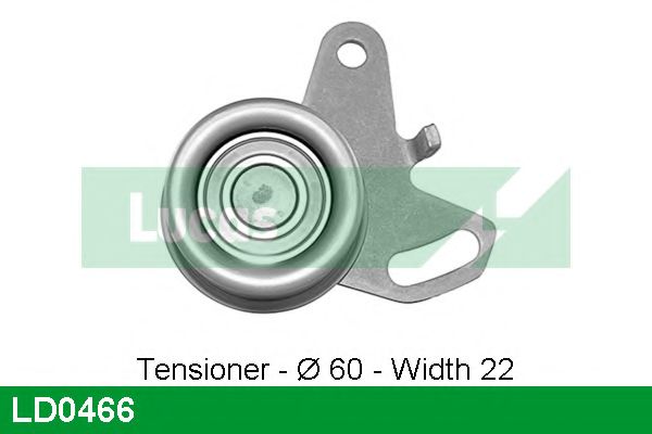 Натяжной ролик, ремень ГРМ LUCAS ENGINE DRIVE LD0466