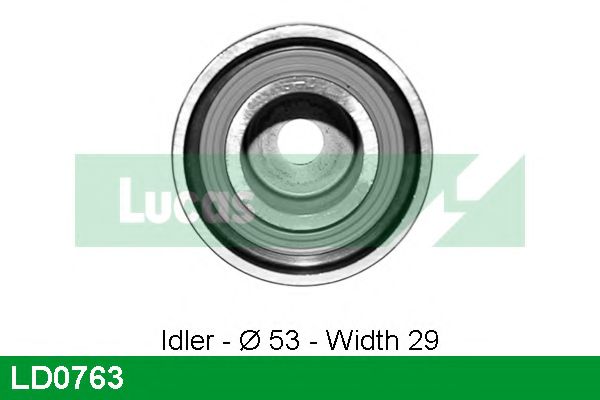 Натяжной ролик, ремень ГРМ LUCAS ENGINE DRIVE LD0763