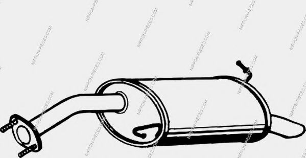 Система выпуска ОГ NPS H430I67