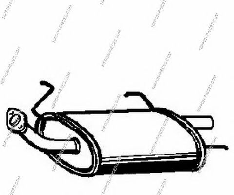 Система выпуска ОГ NPS N430N117