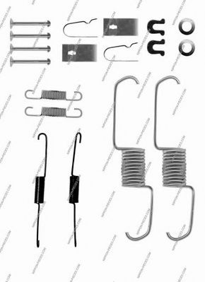 Комплектующие, тормозная колодка NPS H351A04